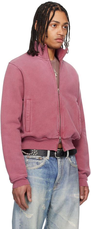 Mikina OUR LEGACY Our Legacy Mob Zip-Up Sweater Ružová | M2256MR, 1