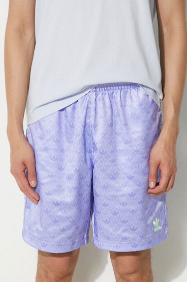 Šortky adidas Originals adidas Originals Mono Satin Shorts Fialová | IS2935, 0