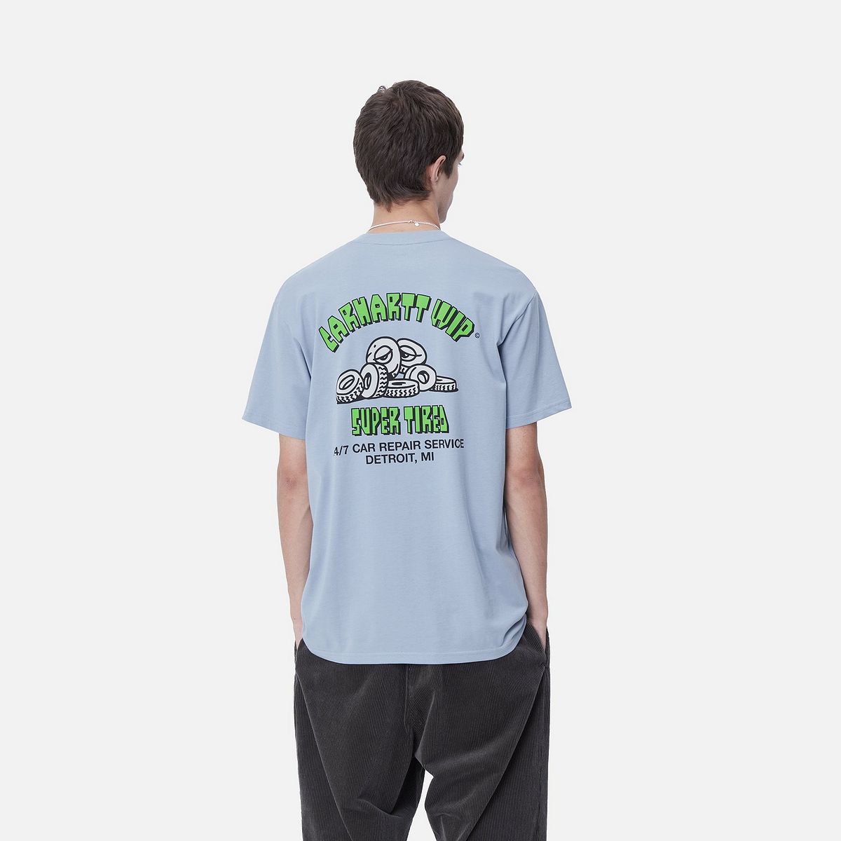 Tričko Carhartt WIP Short Sleeve Graphic T-Shirt Modrá | I033965_9, 1