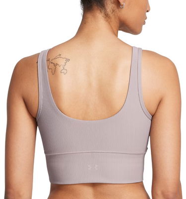 Podprsenka Under Armour Ribbed Crop Tank Fialová | 1386613-015, 1