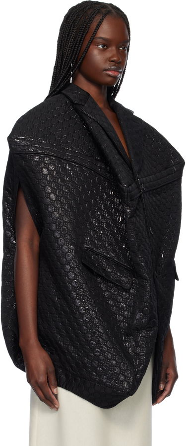 Vesta Comme des Garçons Comme des Garçons Lame Floating Weave Vest Čierna | GO-J027-051-1, 1