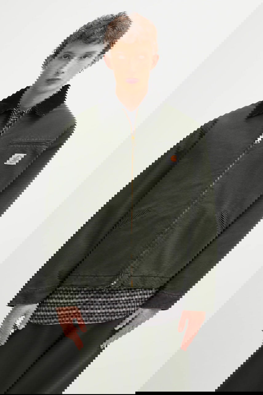 Bunda Carhartt WIP Cotton Transitional Oversize OG Detroit Jacket Zelené | I035614.3CM4O, 0