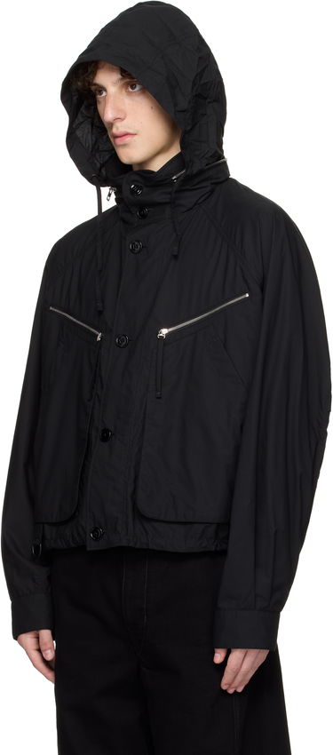Bunda LEMAIRE Lemaire Parachute Jacket Čierna | OW1115 LF1371, 3