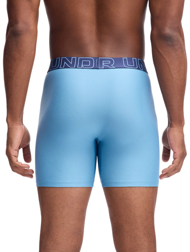 Boxerky Under Armour Under Armour SOLID 6in 3-Pack Boxer Shorts Tyrkysová | 1383878-418, 1