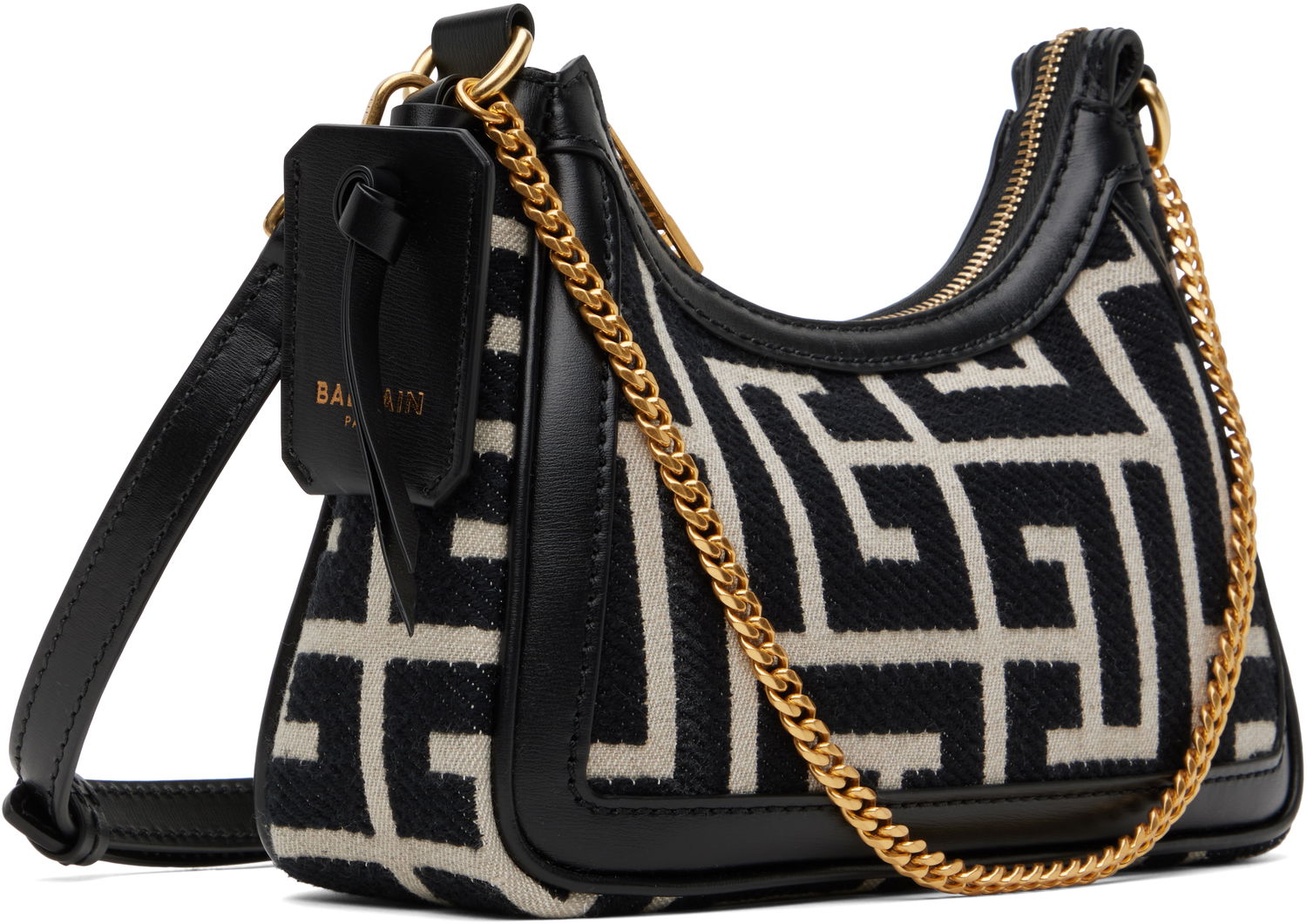 Kabelka Balmain Balmain B-Army Shoulder Bag Čierna | EN1BT920TJQY, 1