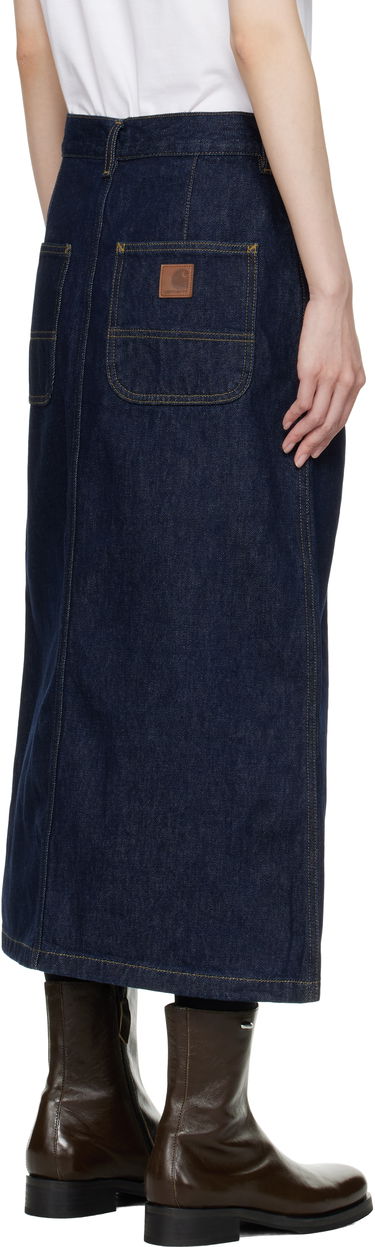Sukňa Carhartt WIP Work In Progress Marvin Denim Midi Skirt Navy | I034647 0102, 2