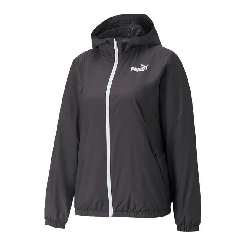Vetrovka Puma ESS Solid Hooded Windbreaker Čierna | 847494-01