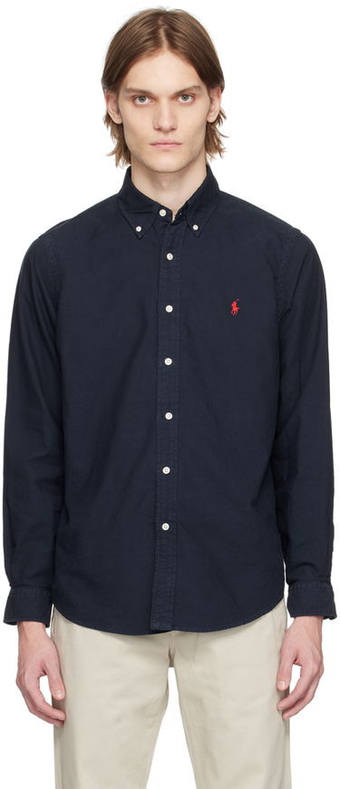 Košeľa Polo by Ralph Lauren Ralph Lauren Garment Dyed Oxford Shirt Navy | 710716303003, 0