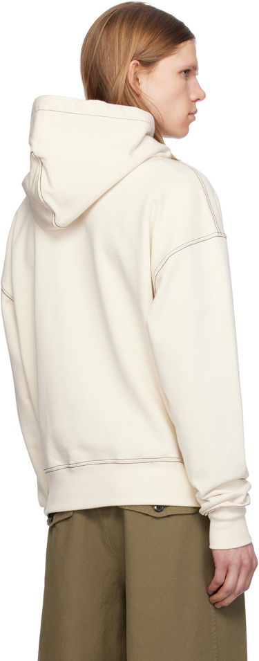 Mikina AMI AMI Paris Cotton 'Ami' Signature Hoodie Béžová | HSW229.JE0098, 2