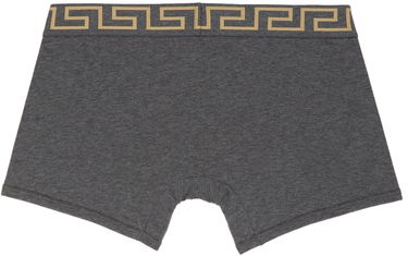 Boxerky Versace Two-Pack Greca Border Boxers Šedá | AU10192 A232741, 2