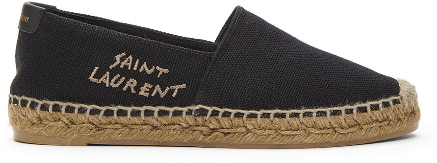 Embroidered Logo Espadrilles