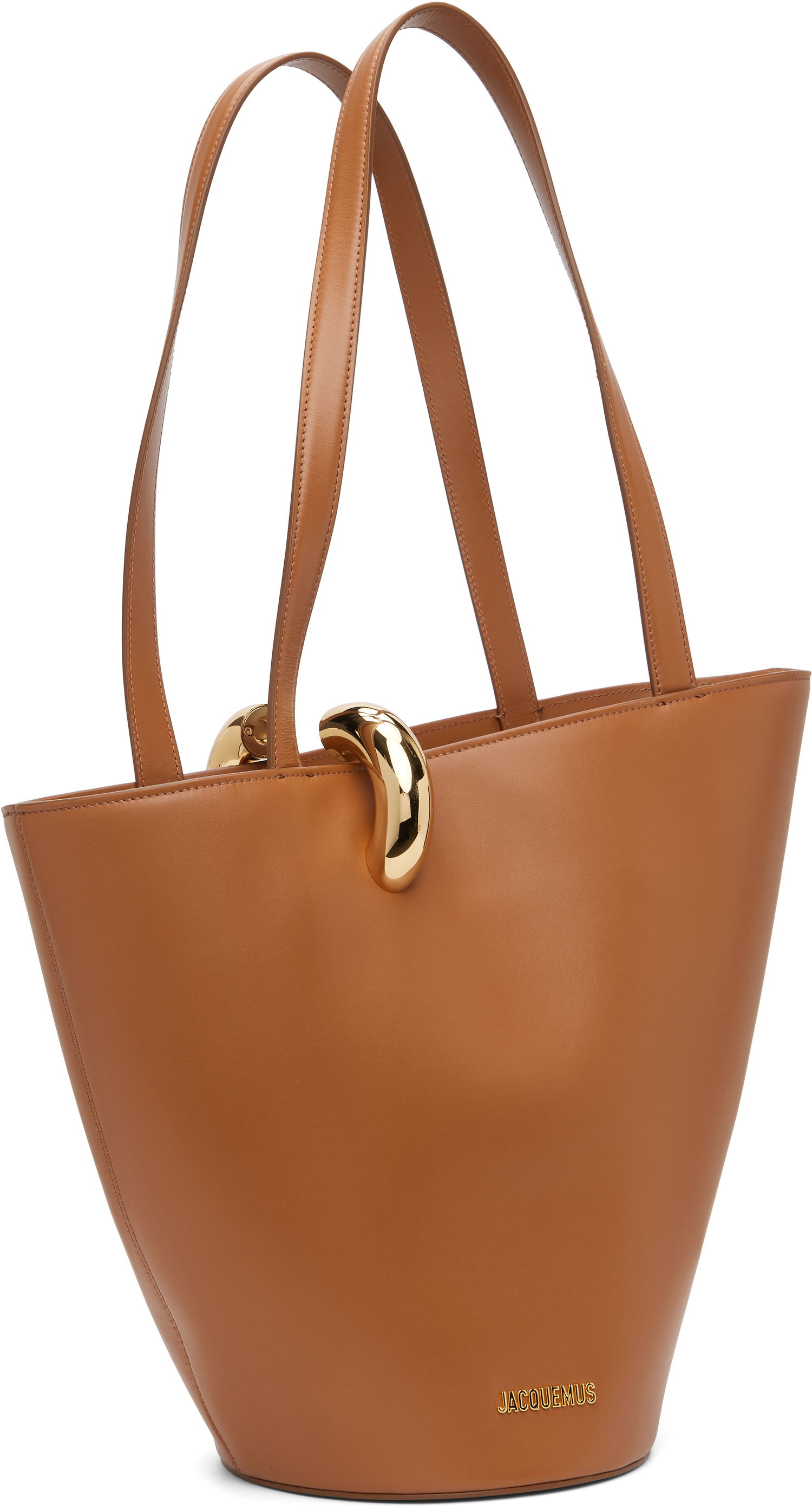 Tote bag Jacquemus Jacquemus 'The Bambola' Medium Tote Hnedá | 25E251BA412-3000, 1