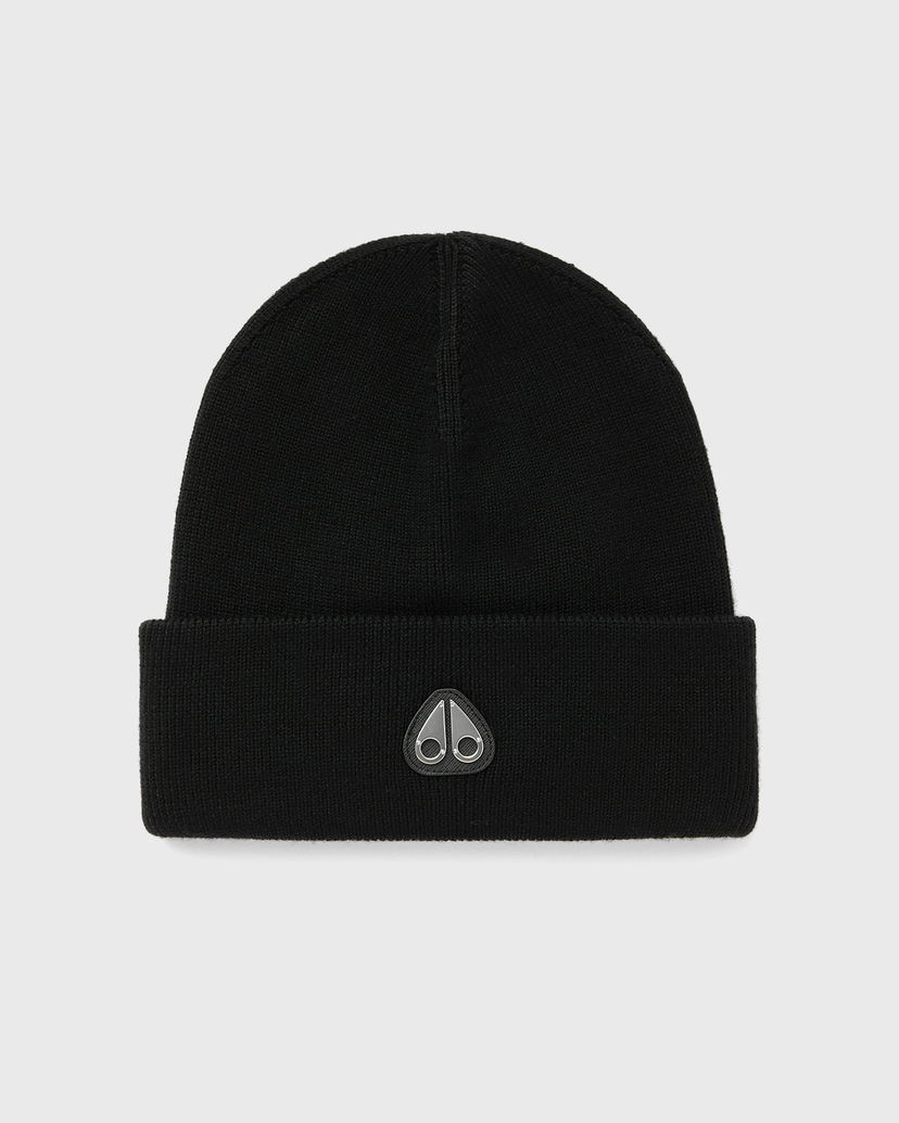 Kulicha Moose Knuckles Beanie With Logo Patch Čierna | M34MA544-292