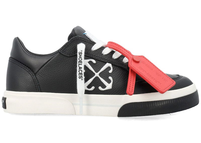 Tenisky a topánky Off-White New Low Vulcanized Black White W Čierna | OWIA288S24LEA0011001, 0