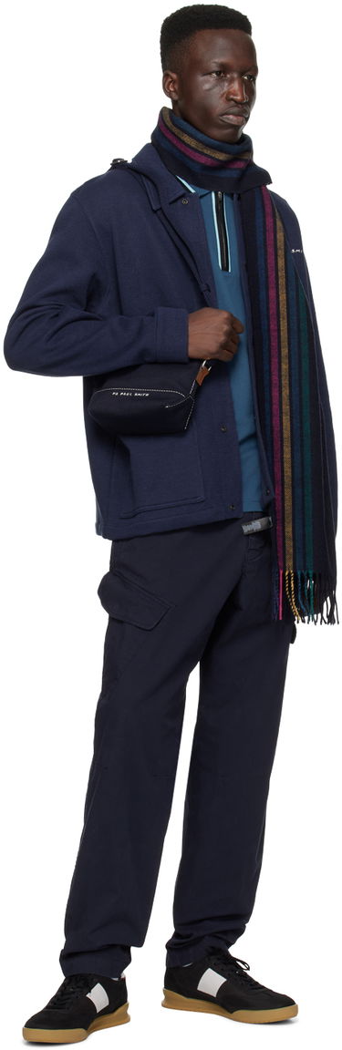 Polo tričko Paul Smith PS Paul Smith Zip Polo Modrá | M2R-322Y-M21511-46, 3