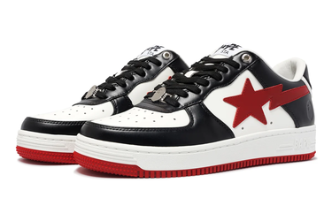 Tenisky a topánky BAPE Bape Sta #3 Black/Red Čierna | 0ZXSHM191303M, 2