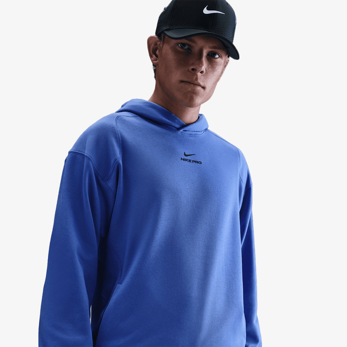 Mikina Nike Pro Midlayer Hoodie Modrá | IB4272-411, 1