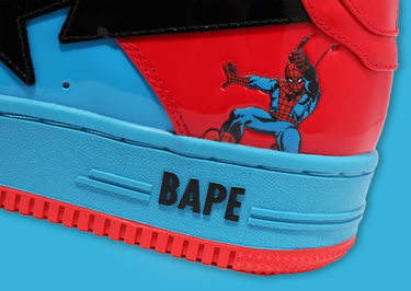 Tenisky a topánky BAPE Marvel x Sta "Spider-Man" Modrá | 1I73191916, 5