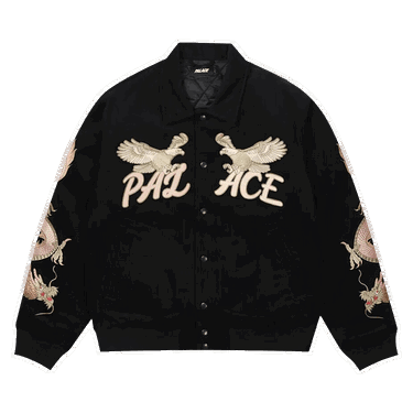 Bunda Palace Double Dragon Tour Jacket Čierna | P23JK172, 0