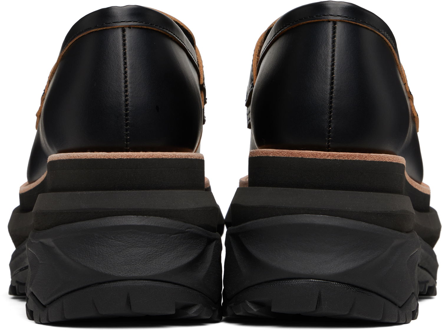 Oblečenie sacai sacai Platform Loafers Čierna | SCM-239, 1