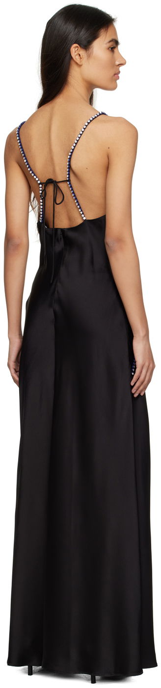 Šaty Stella McCartney Embellished Maxi Dress Čierna | 6A01253AU309, 2