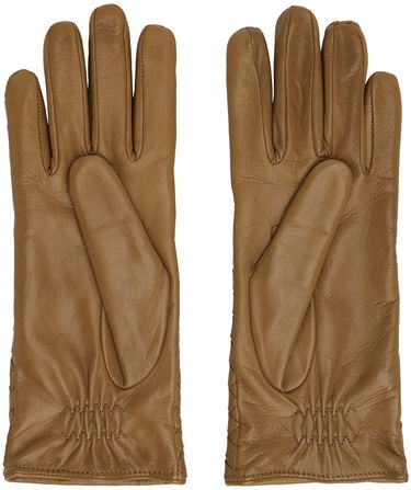 Rukavice Bottega Veneta Leather Gloves Hnedá | 730849 V0171, 1