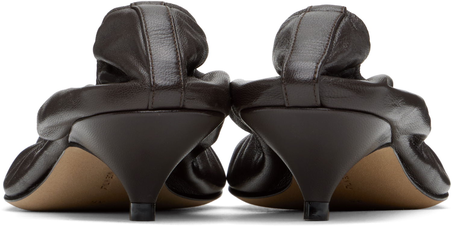 Tenisky a topánky The Row Liisa Heels Vínová | F1542-SL1, 1