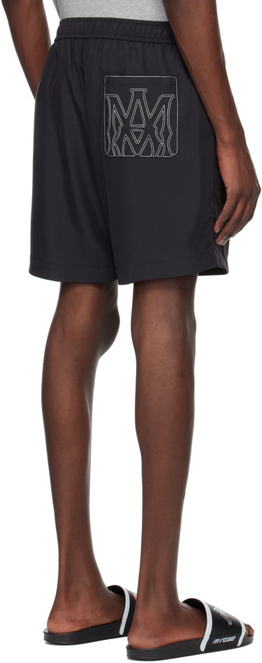 Plavky AMIRI AMIRI 'MA' Outline Shorts Čierna | AMSHCA1101, 2
