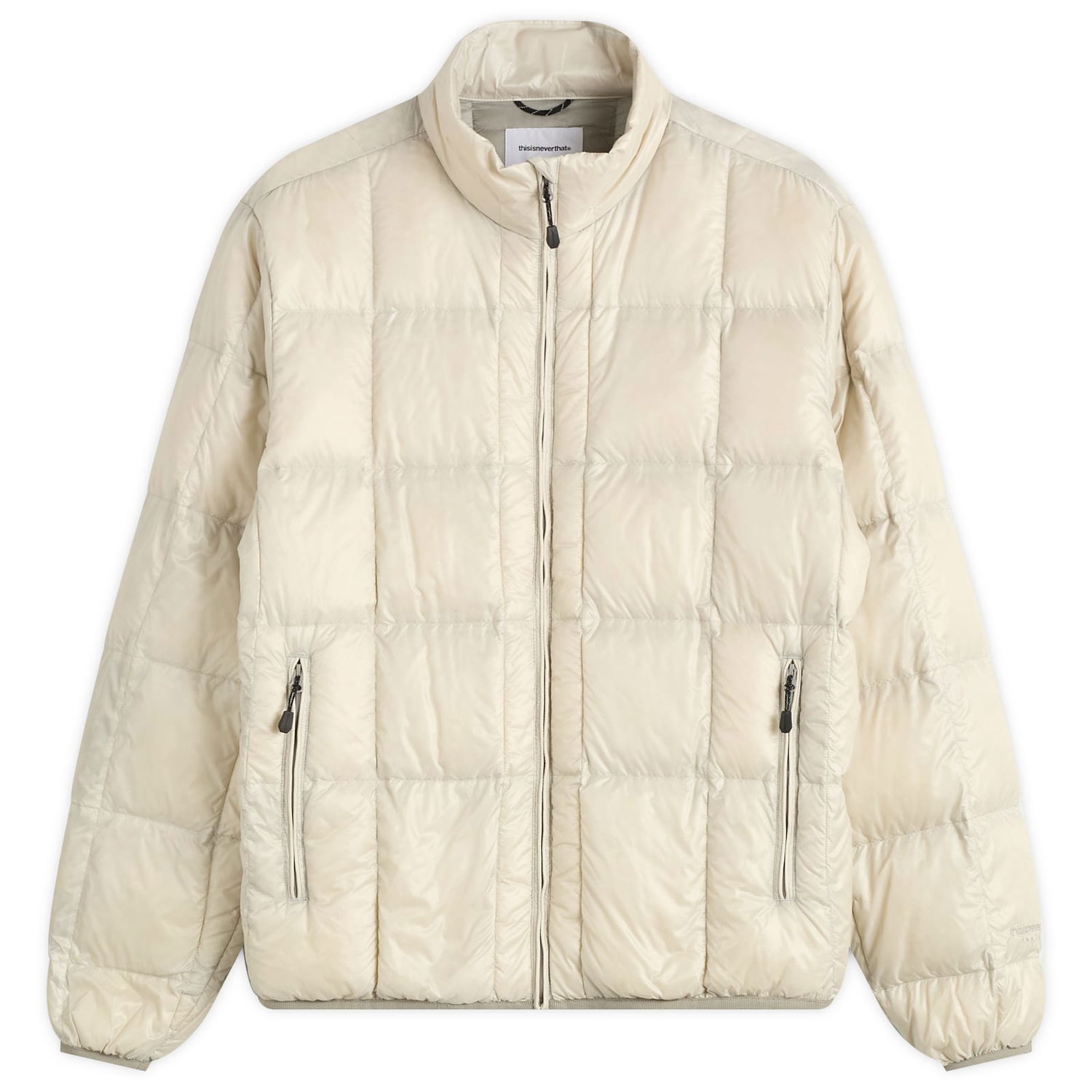 Bunda thisisneverthat PERTEX Light Down Jacket Béžová | TN253OOWHS10-STN, 0