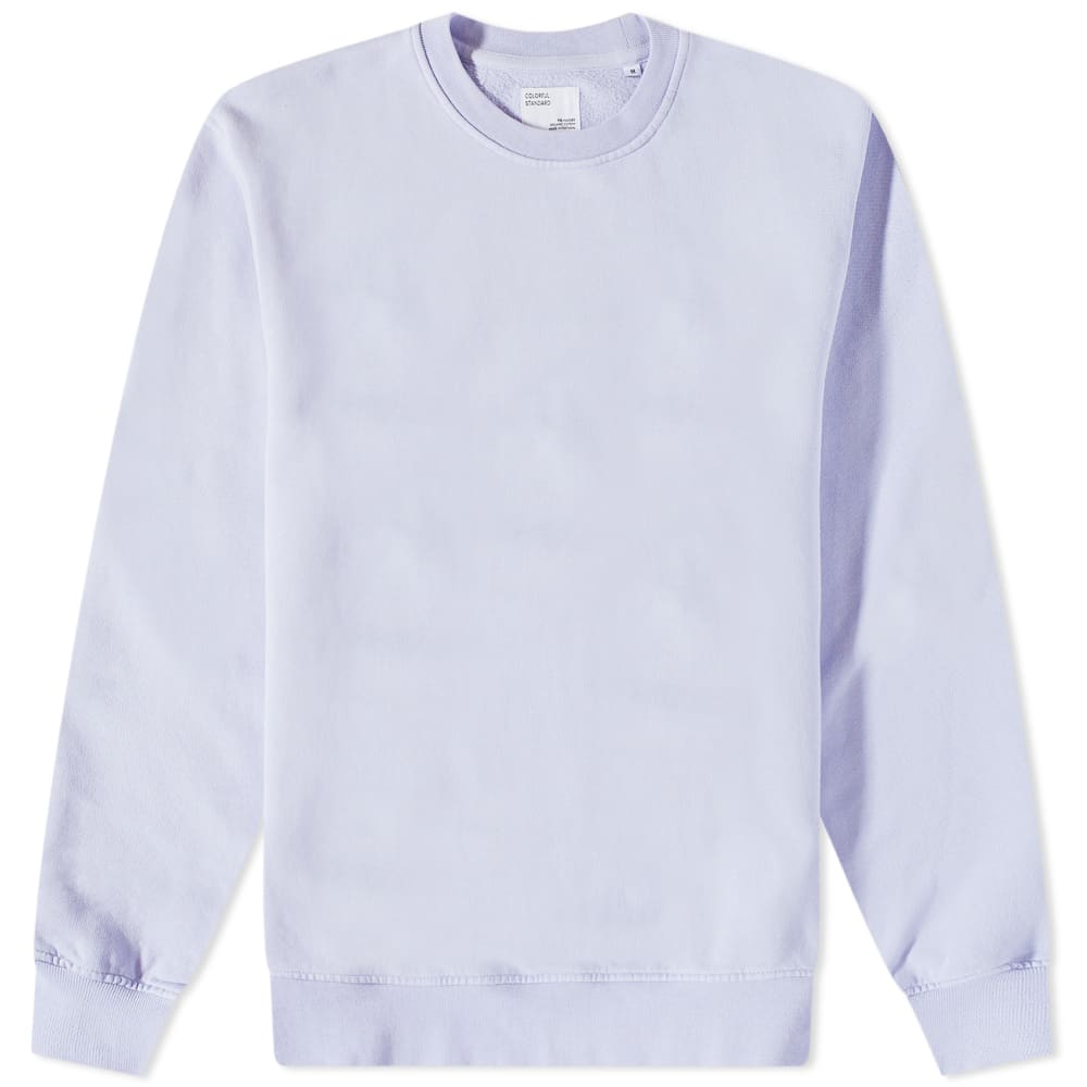 Mikina Colorful Standard Classic Organic Crew Sweat Fialová | CS1005-SLV, 0