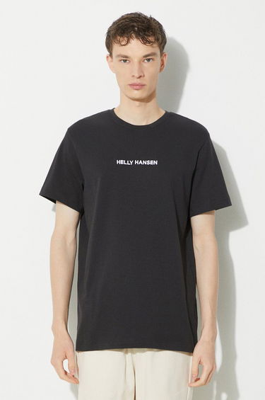 Tričko Helly Hansen T-Shirt With Application Čierna | 53532, 0