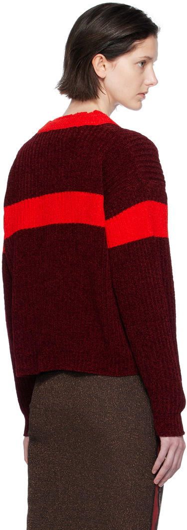 Sveter Ottolinger Ottolinger Striped Knit Sweater Červená | 707501, 2