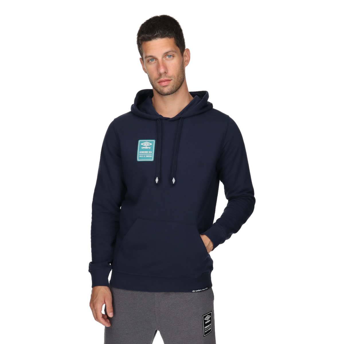 Mikina Umbro Basic Hoodie Navy | UMA233M601-02, 0