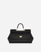 Dolce & Gabbana Sicily Elongated Leather Handbag