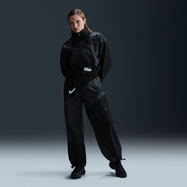 Súprava Nike Sportswear Loose Woven Mid-Rise Cuffless Pants Čierna | HJ4178-060, 1