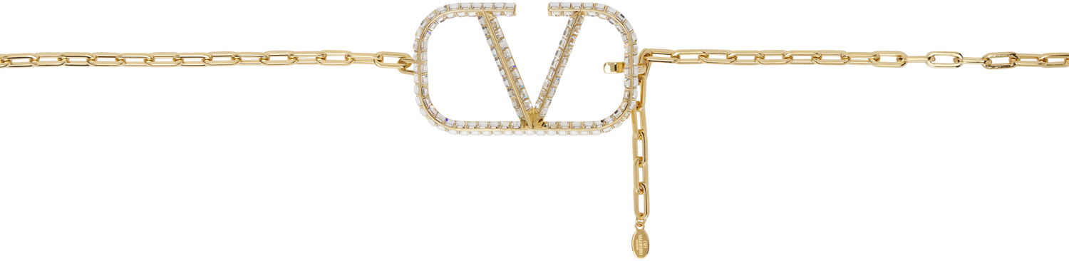 Náramok Valentino Valentino Garavani VLogo Signature Chain Belt Metalická | 6W2T0W54DVD, 0