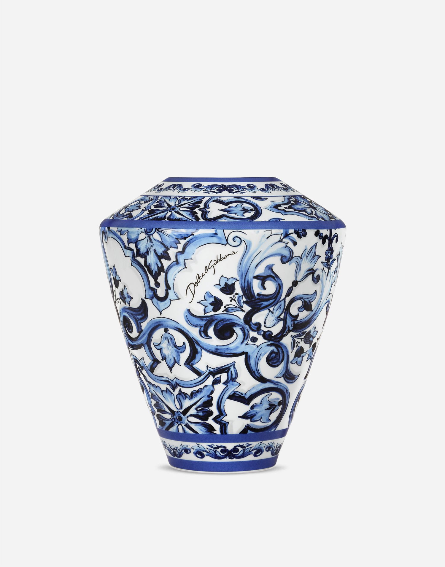 Home decor Dolce & Gabbana Dolce & Gabbana Small Amphora Porcelain Vase Rôznofarebný | TCC197TCAMZUB011, 0