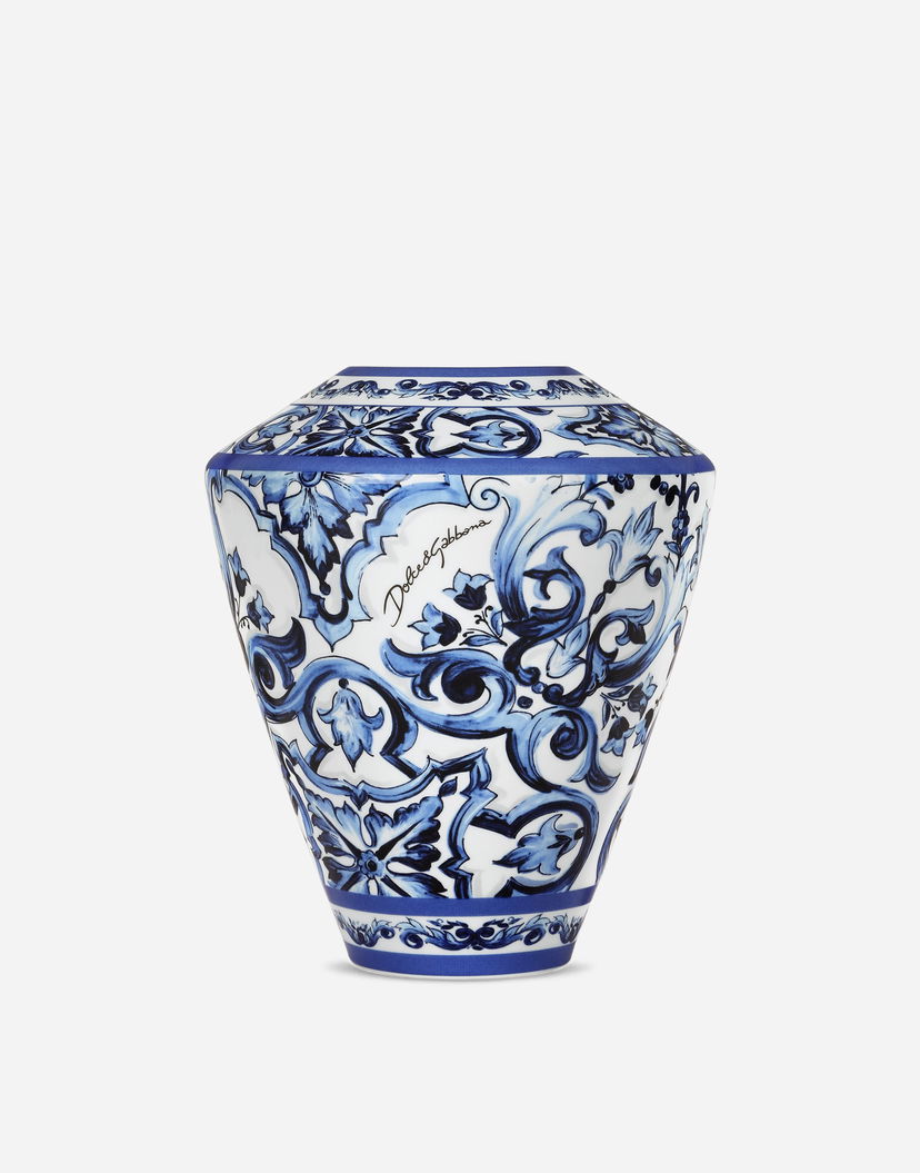 Home decor Dolce & Gabbana Dolce & Gabbana Small Amphora Porcelain Vase Rôznofarebný | TCC197TCAMZUB011