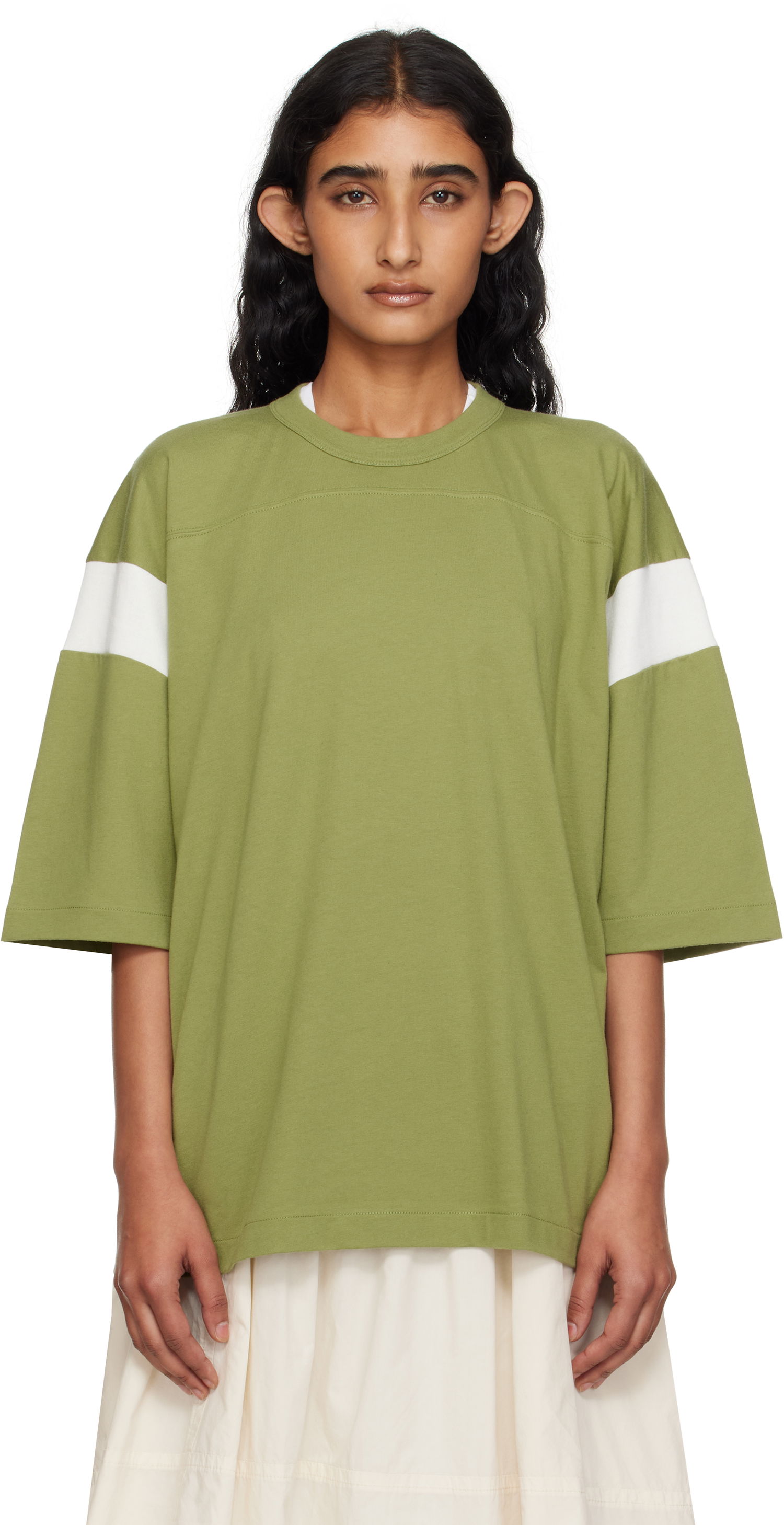 Tričko YMC YMC Skate T-Shirt Zelené | Q6YMA, 0