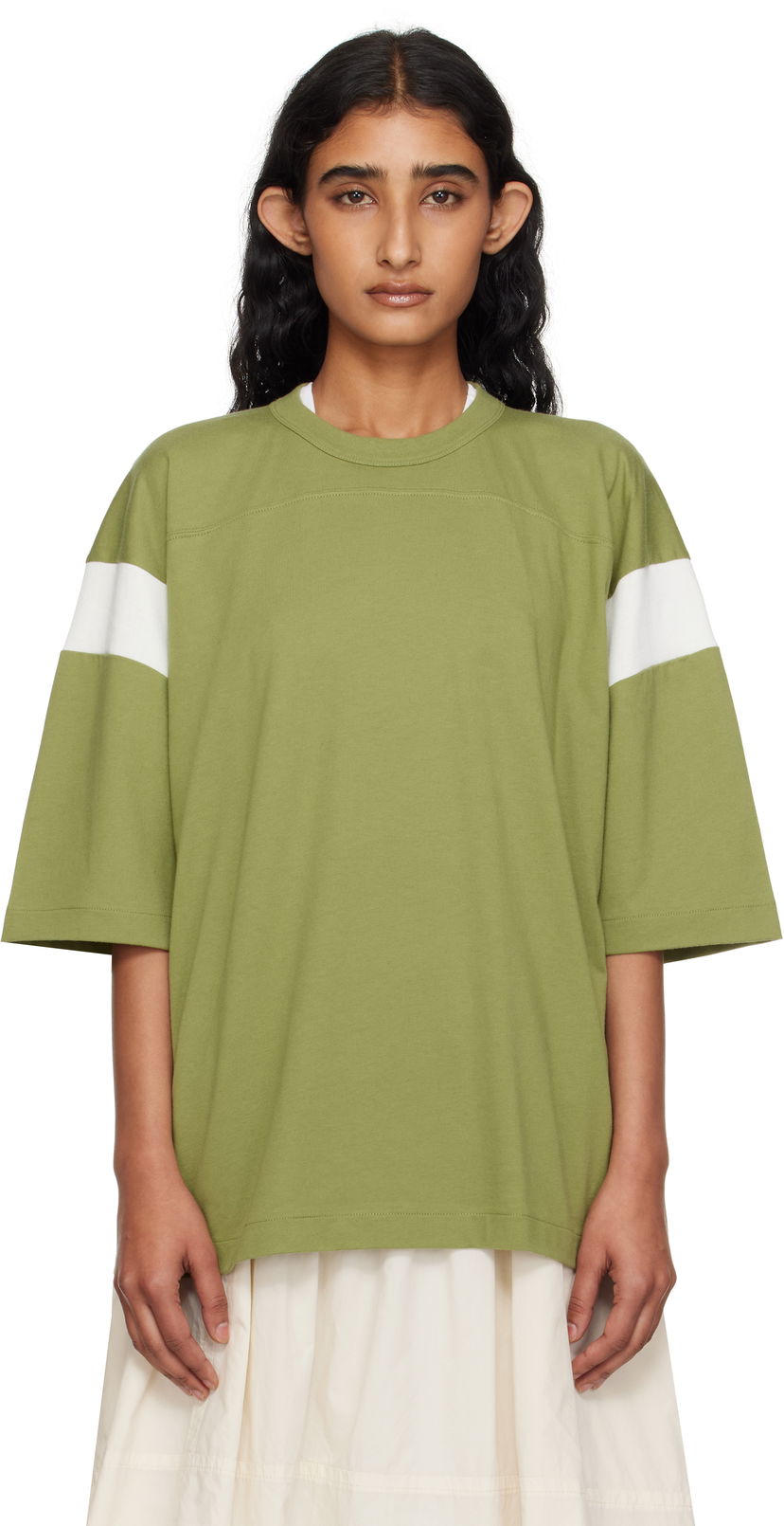 Tričko YMC YMC Skate T-Shirt Zelené | Q6YMA