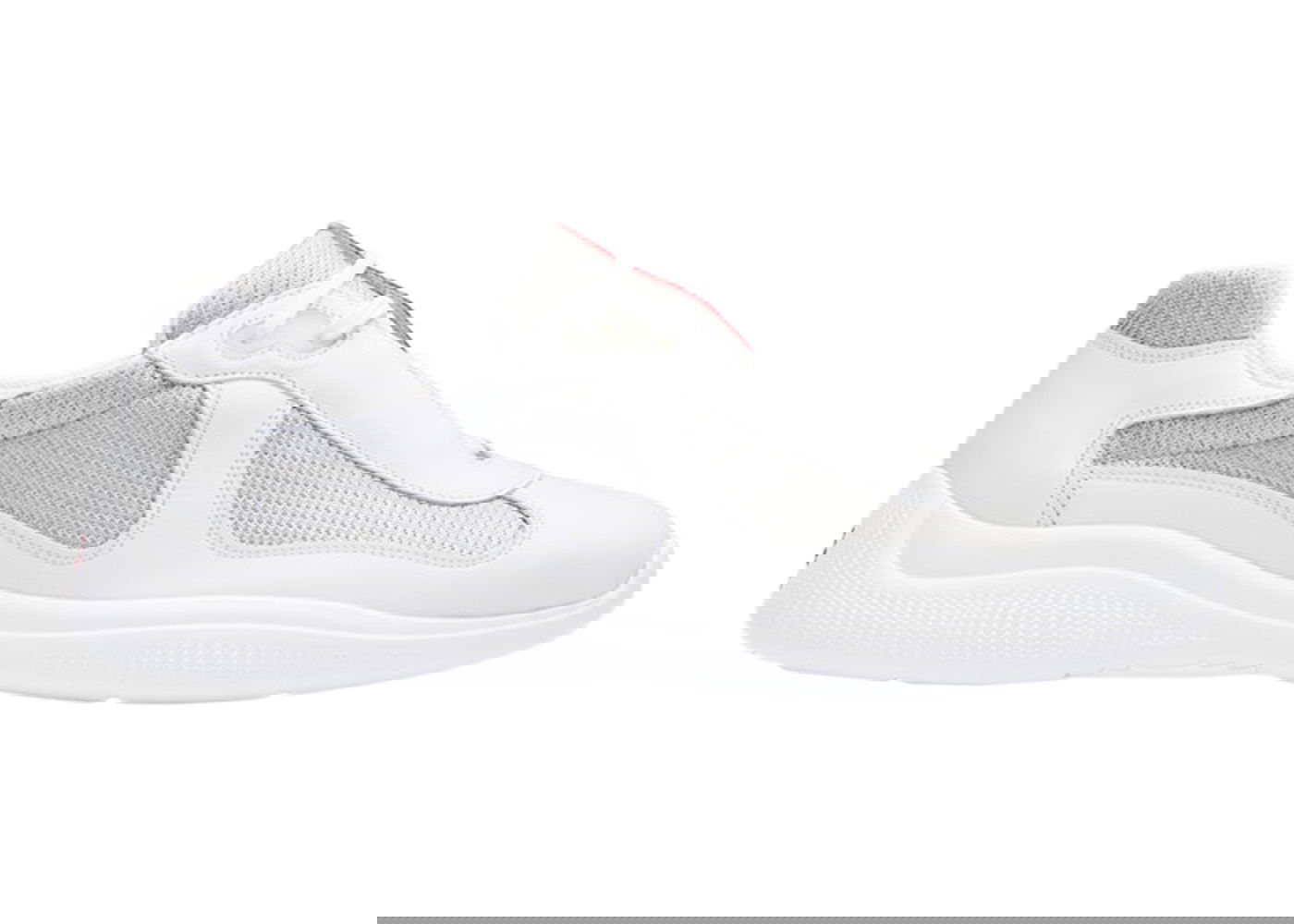 Tenisky a topánky Prada America's Cup 'White Silver' Biela | 4E3337_6GW_F0J36, 0