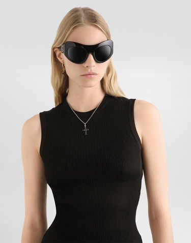 Tielko Dolce & Gabbana Viscose Tank Top Čierna | FXT53TJAIRZN0000, 3