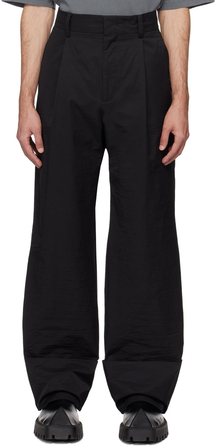 Nohavice We11done We11done Roll-Up Trousers Čierna | WD-PT0-24-225-M-BK, 0