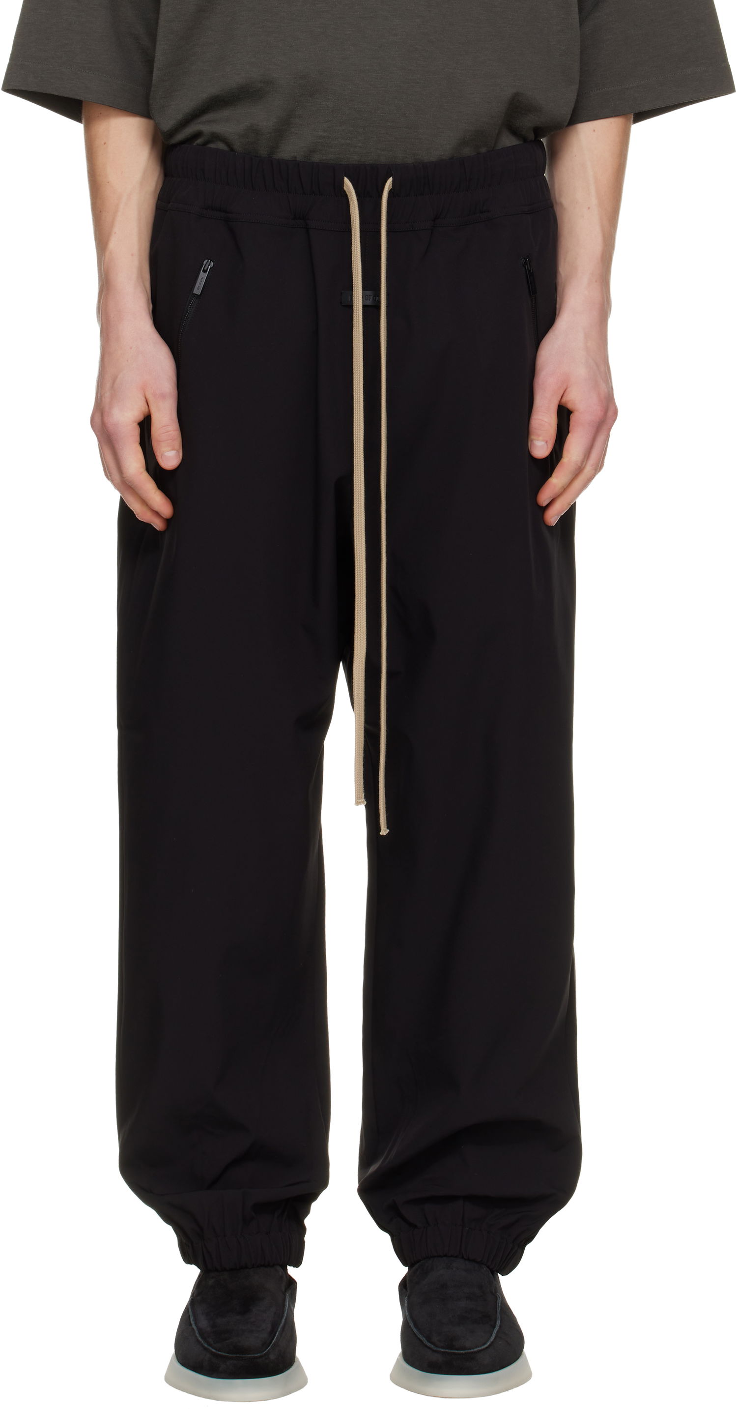 Tepláky Fear of God Fear of God Nylon Track Pants Čierna | FG25FW35-353PON-001, 0