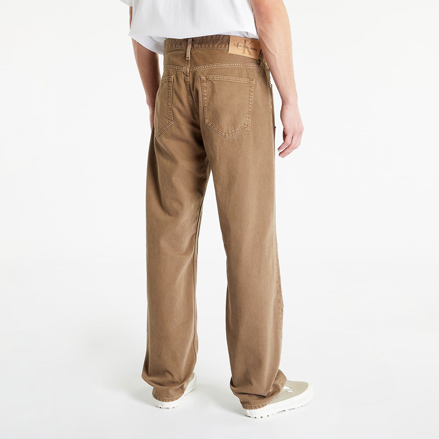 Džínsy CALVIN KLEIN 90S Straight Pants Béžová | J30J322820 1BJ, 1