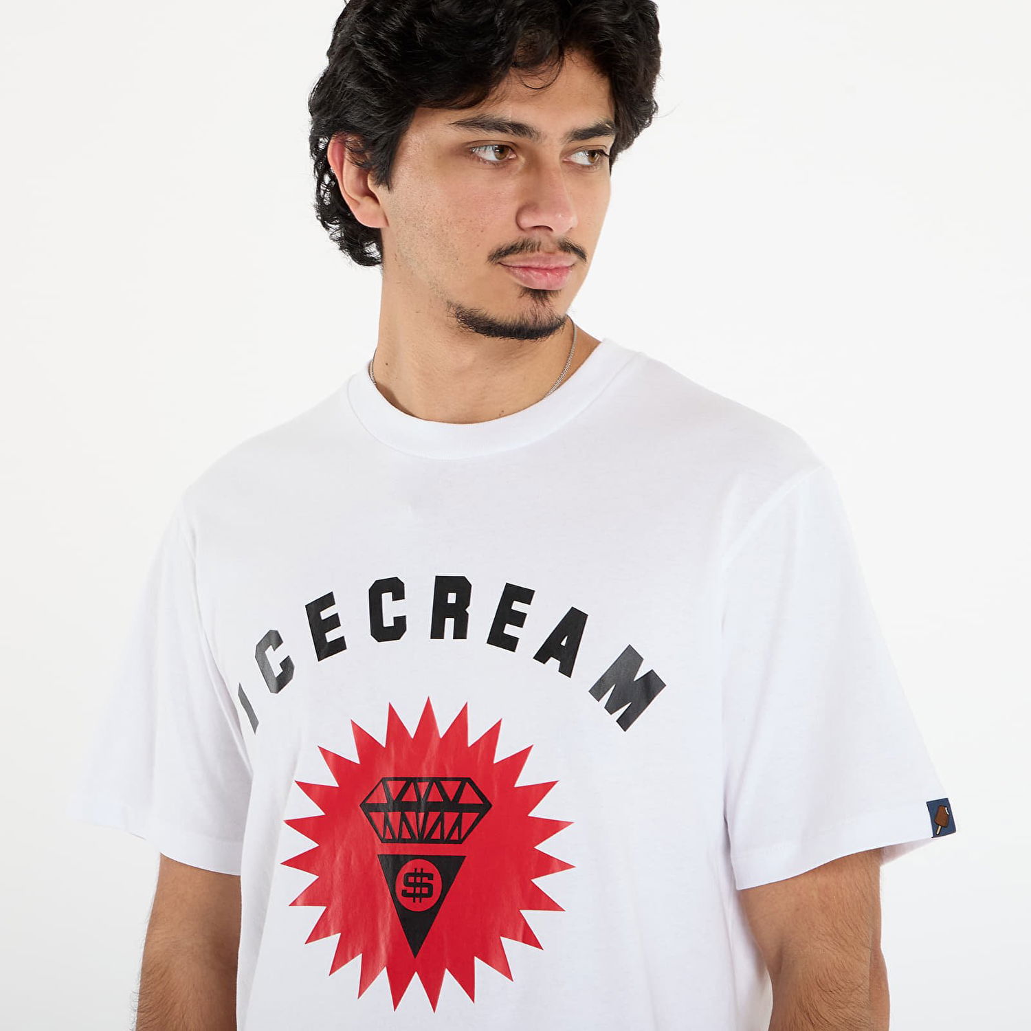 Tričko BILLIONAIRE BOYS CLUB Icecream Signet Logo T-Shirt Biela | IC25492 White, 1
