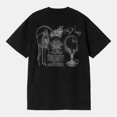 Tričko Carhartt WIP Short Sleeve Okniceok 01 T-Shirt Čierna | I035440_9, 1