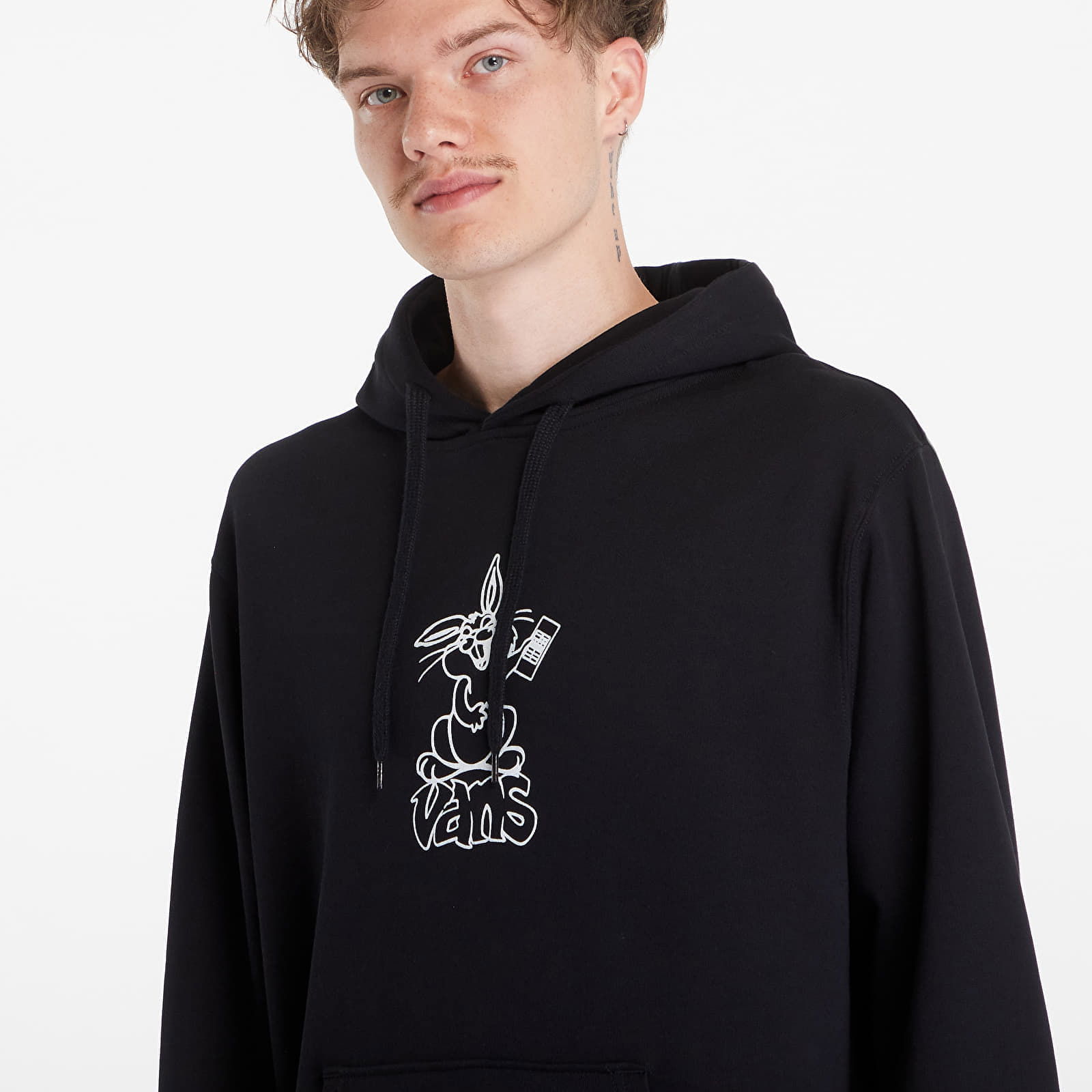 Crazy Eddy 66 Loose Pullover Black