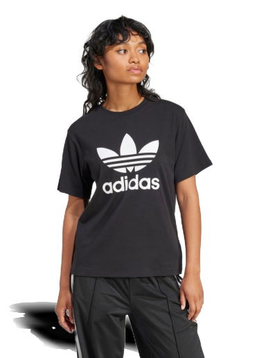 Tričko adidas Originals Trefoil Regular T-Shirt Čierna | IR9533