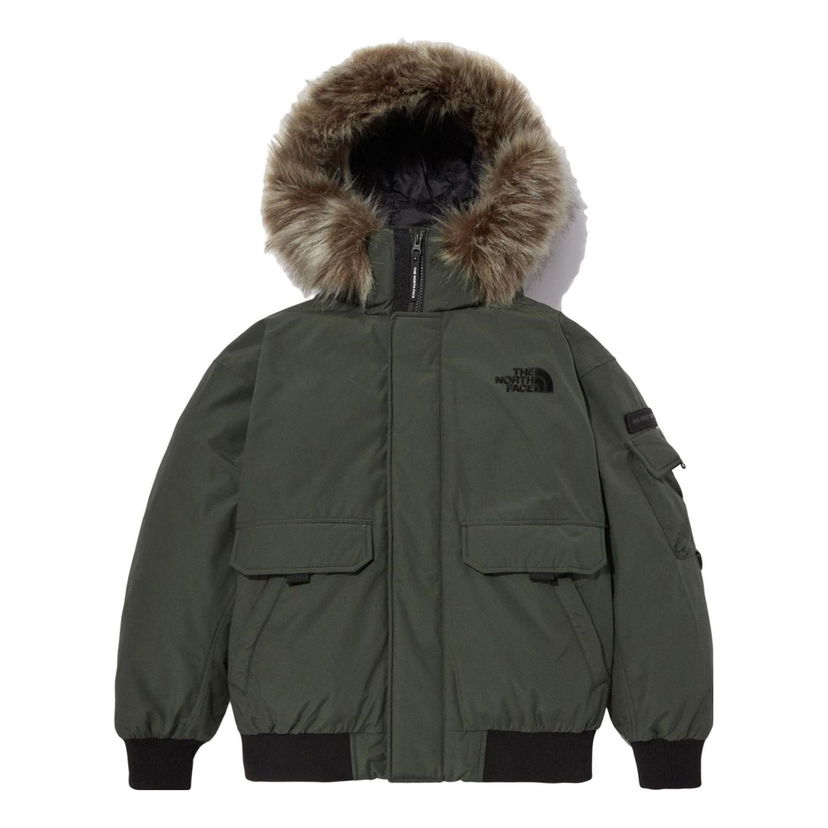 Bomber bunda The North Face Polar Air Down Bomber Jacket Zelené | NJ1DN86B